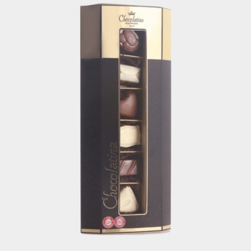 מארז 6 פרלינים חלבי