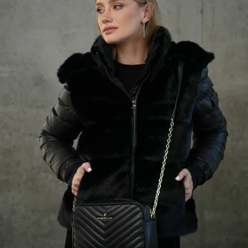 תיק יום יום עם ארנק גדול וארנק קטן