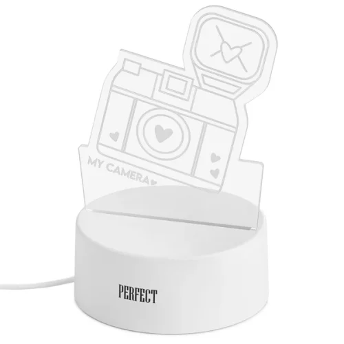 מנורת לד תלת מימדית