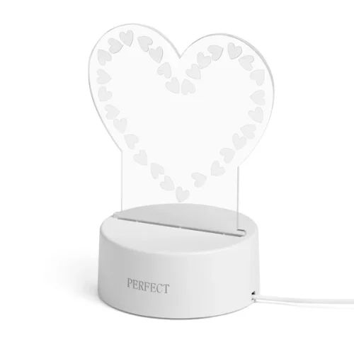 מנורת לד תלת מימדית יפיפייה