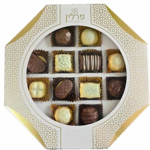 מארז יוקרתי 12 פרלינים משדרג כל מתנה