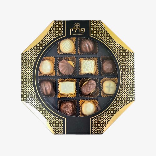 מארז יוקרתי 12 פרלינים משדרג כל מתנה