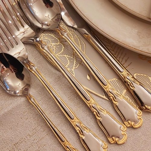 סכום 30 חלקים שילוב כסף וזהב